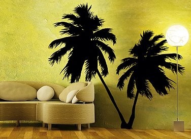 Αυτοκόλλητο  τοίχου “Palm tree”